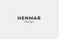 Henmar design logo - transparent